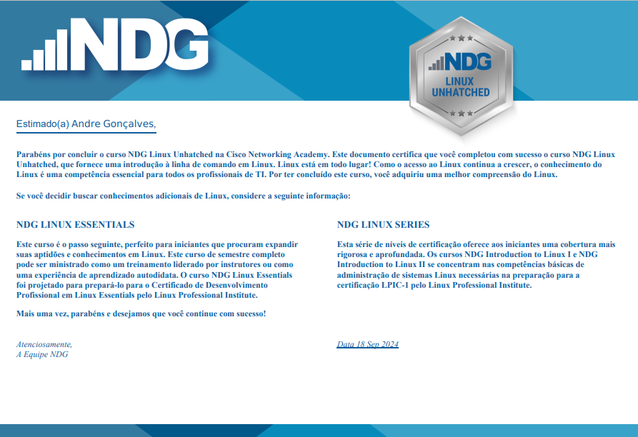 Certificado linux